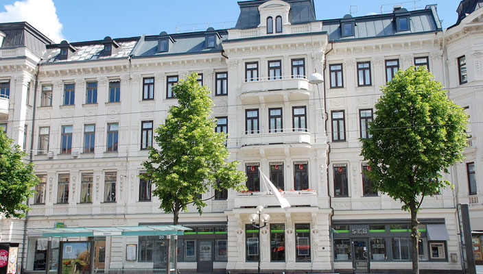 Bild på Gilda Skolans byggnad/facilitet